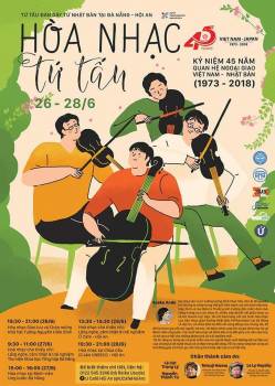 Japan philharmonic orchestra quartet’s concert  in Hội An