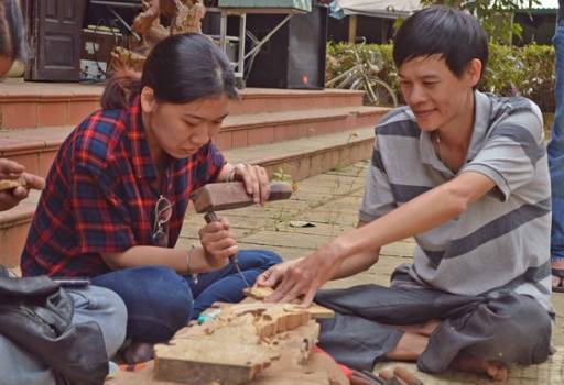 Sôi động giỗ Tổ nghề mộc Kim Bồng