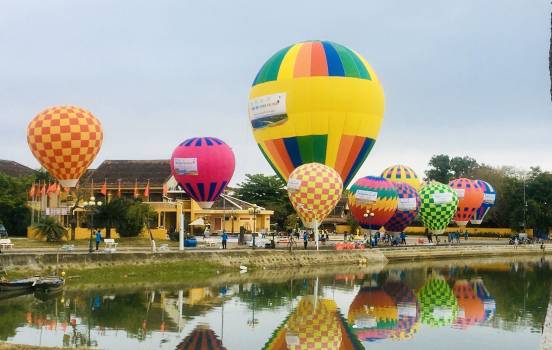 Lần đầu tiên tổ chức “Ngày hội Khinh khí cầu” tại Hội An