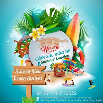 Expected activities of beach festival “Hội An - Summer emotion”