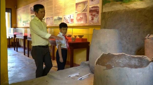 Hiện vật gốm sứ Chu Đậu khai quật tại Hội An