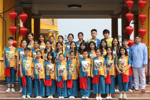 Hoi An Children’s Choir Club đã sẵn sàng tham gia biểu diễn