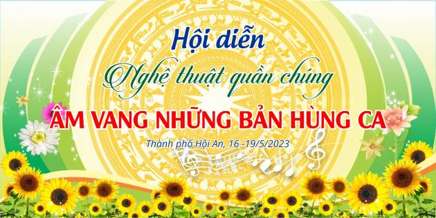 Hấp dẫn Hội diễn Nghệ thuật quần chúng thành phố Hội An, 2023