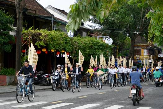 Diễu hành chào mừng Hội An gia nhập Mạng lưới các thành phố sáng tạo của Unesco năm 2023