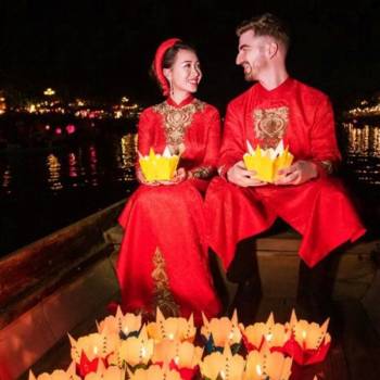 Hội An - nơi hoàn hảo cho màn cầu hôn dưới ánh đèn