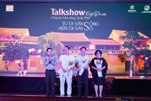 Talkshow “Cà phê di sản” lan tỏa câu chuyện về di sản Hội An từ đời sống đến không gian số